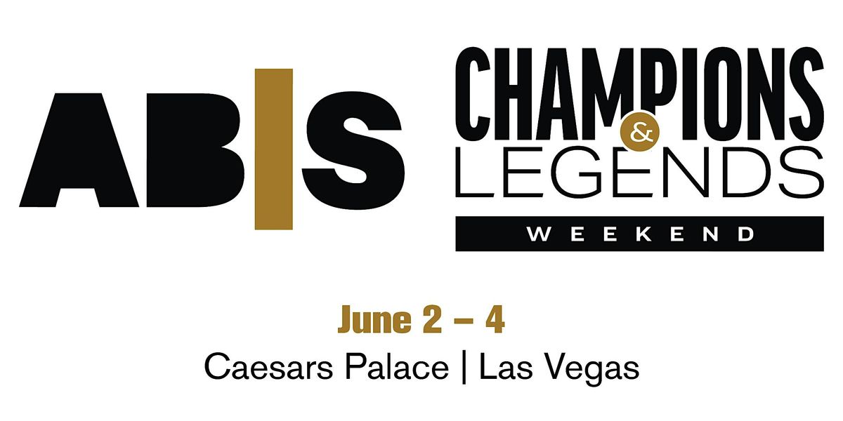 ABIS Champions and Legends Weekend