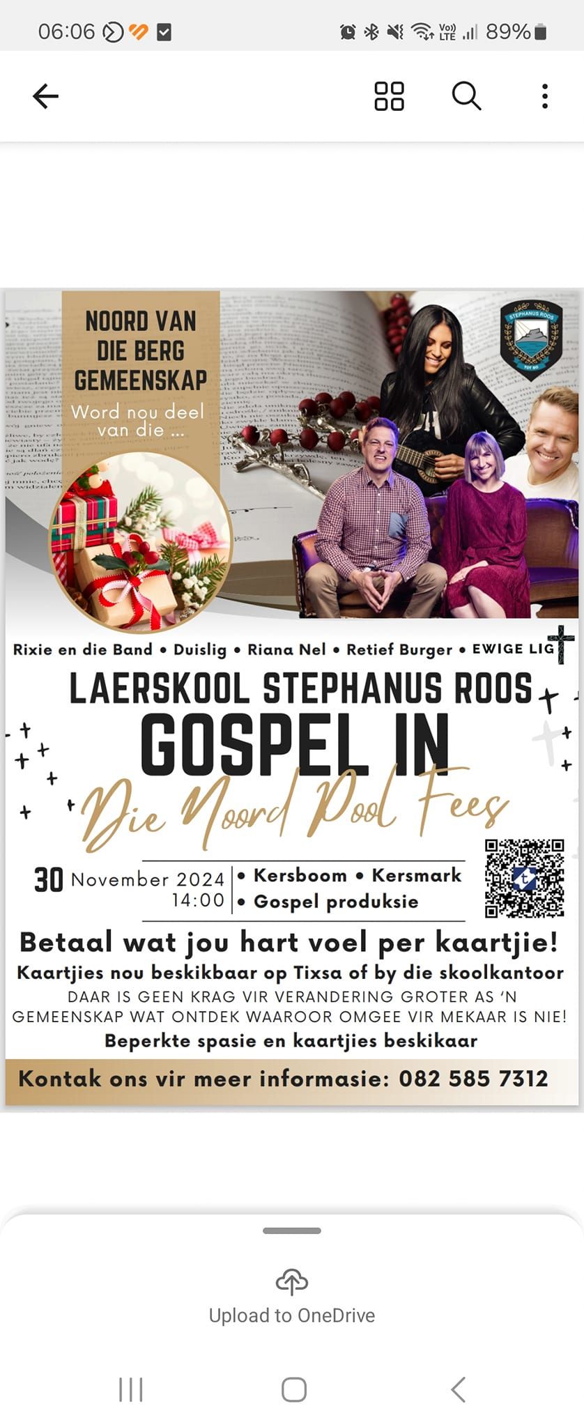 Rose Gospel in die Noord