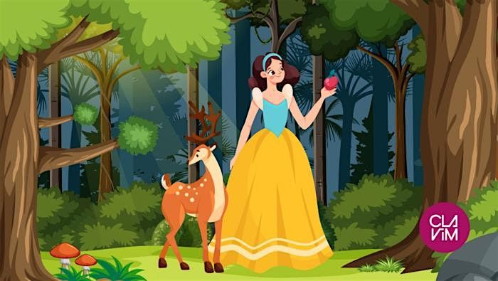 Snow White and her friends Conte anglais, en famille, d\u00e8s 6 ans, par la cie