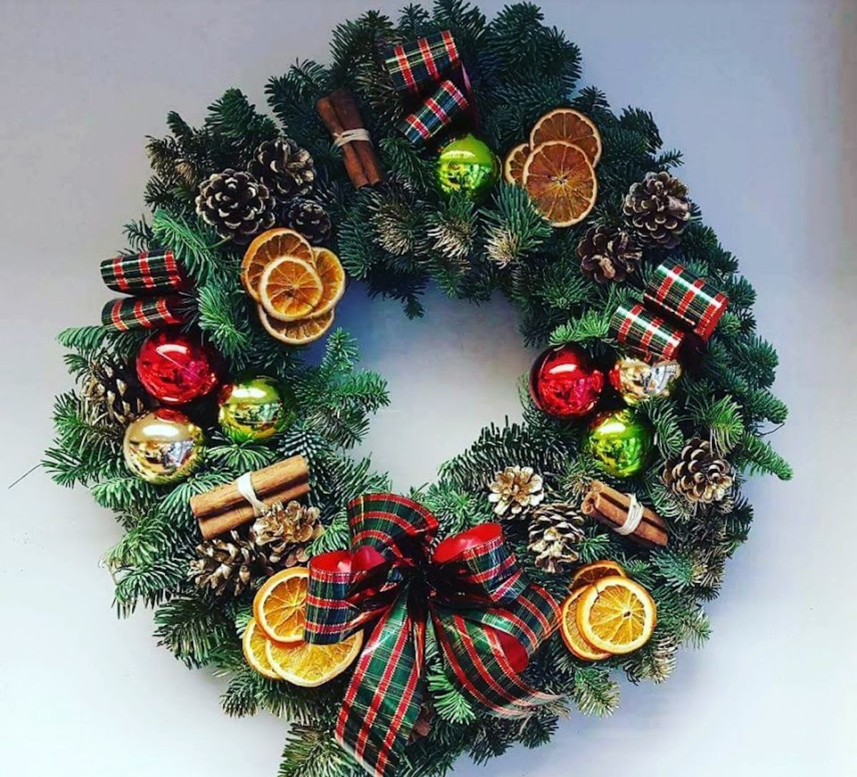 wreath making 