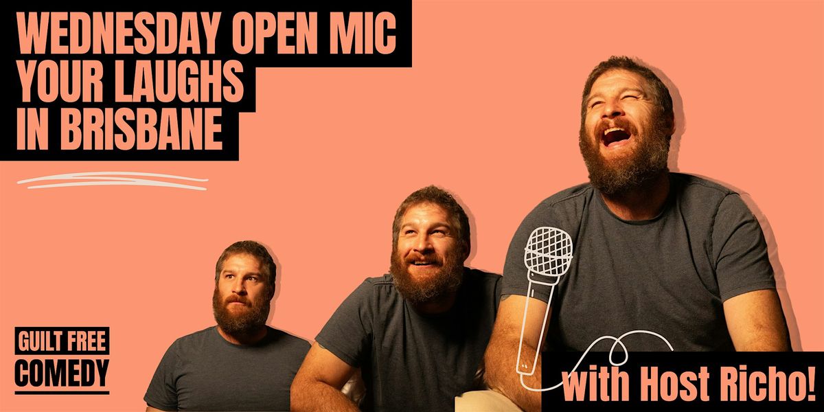 Weekly Wednesday Open Mic Comedy | Comedy Cellar in Brisbane