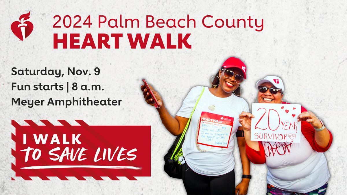 Palm Beach County Heart Walk, a Centennial Celebration!