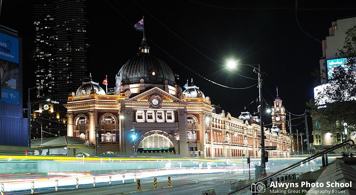 Melbourne City Night Photography Course-(Melbourne CBD )