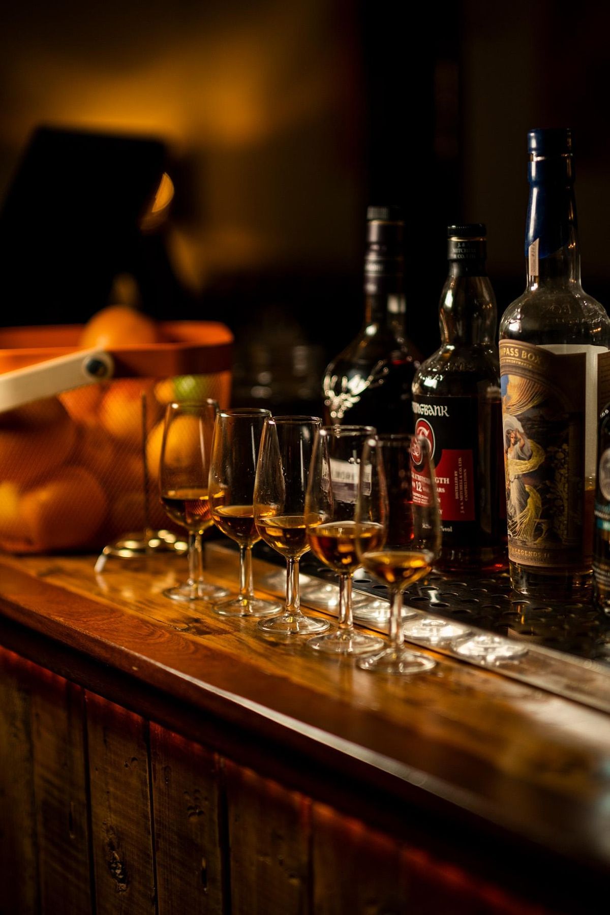 Regional scotch whisky tasting @ the perseverance Marylebone