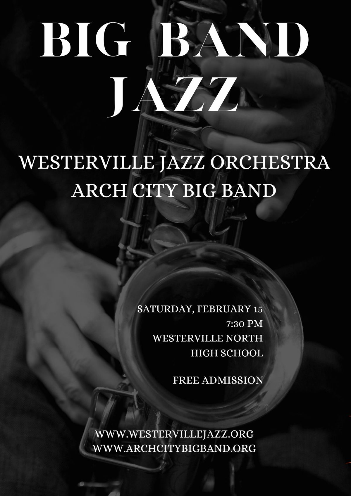 Westerville Jazz Orchestra & Arch City Big Band Concert