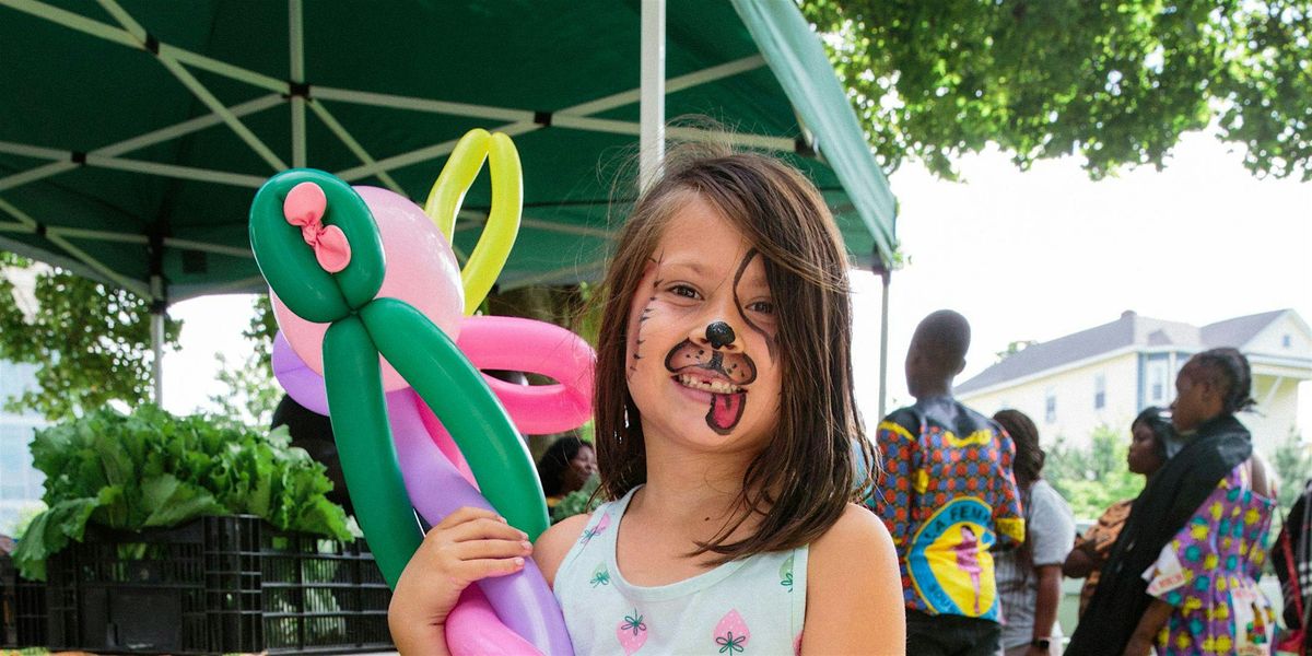 University Park Farmers Market: Face Painting and Balloon Art