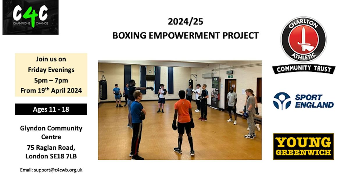 FREE - 2024\/25 Boxing  Empowerment Project