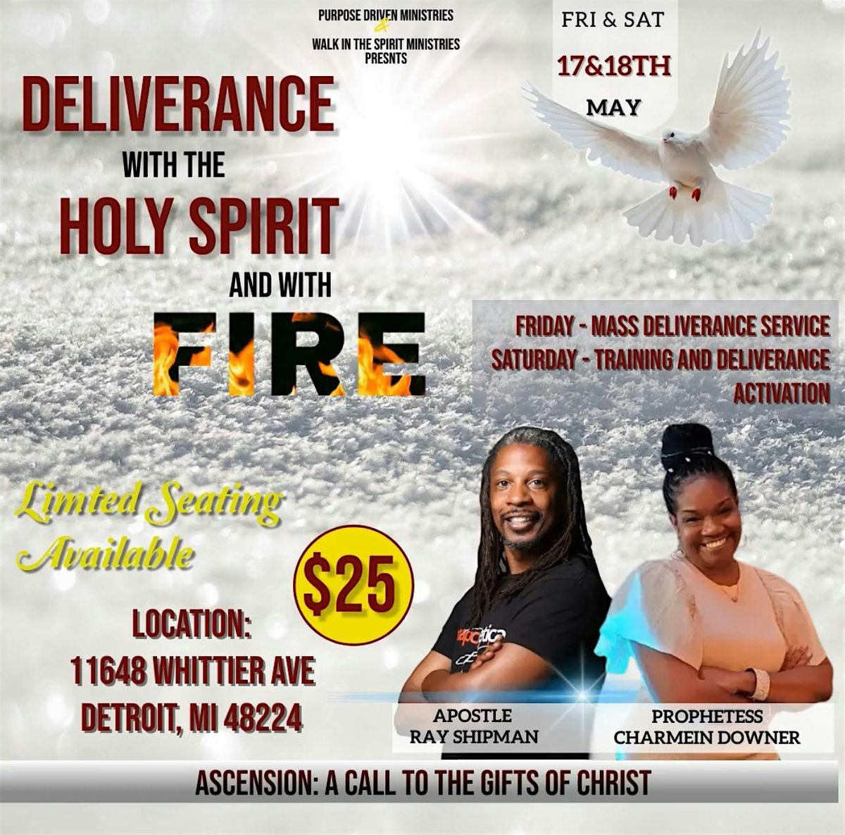 Deliverance With Holy Spirit and Fire