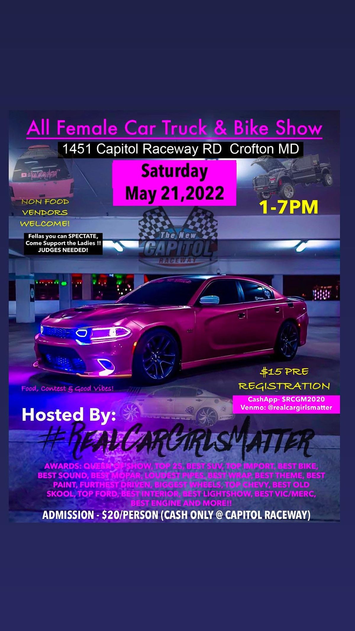 ALL FEMALE CARSHOW 2022