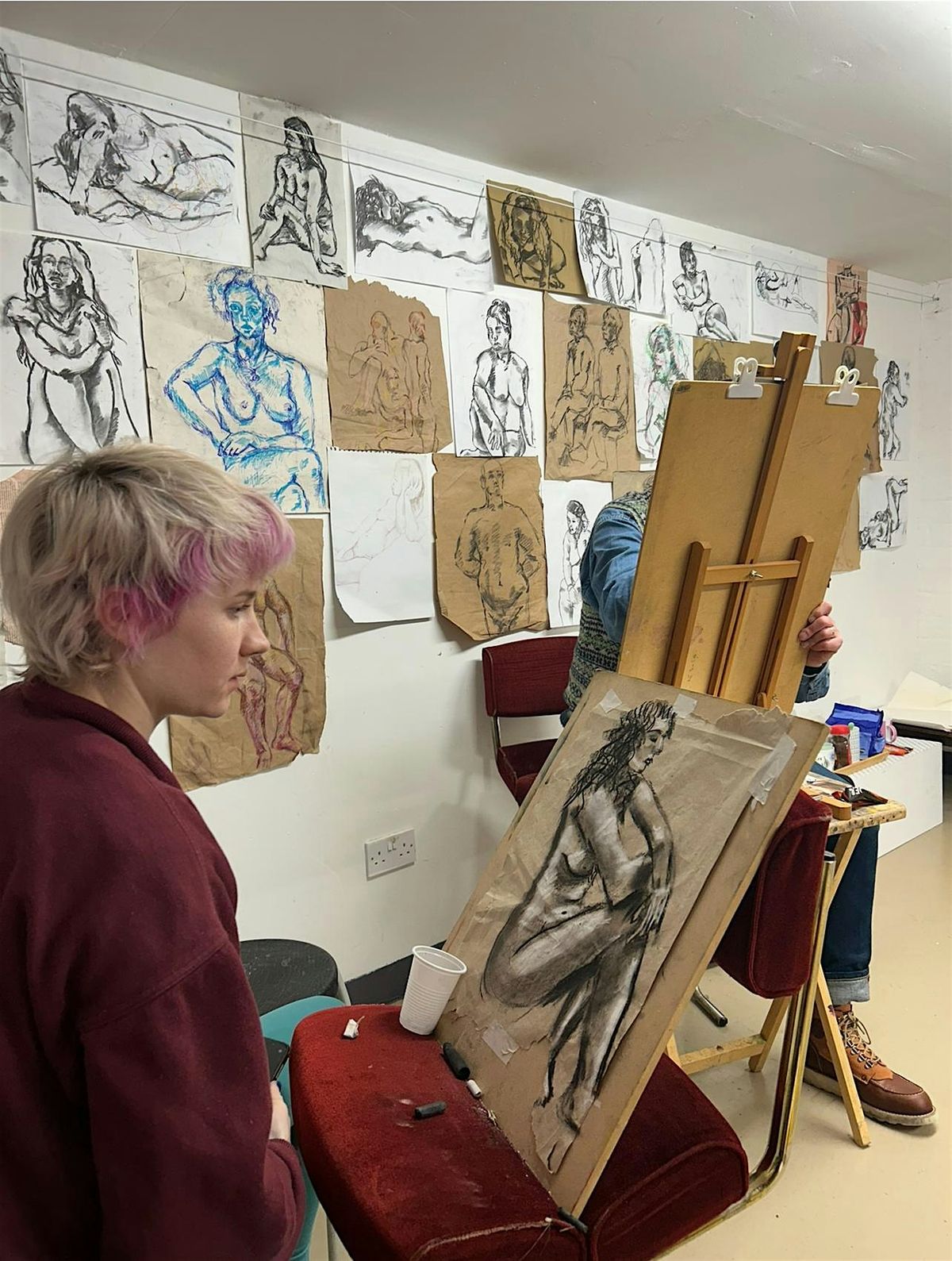 Mad Monday Life Drawing evening session 6.30 - 8pm