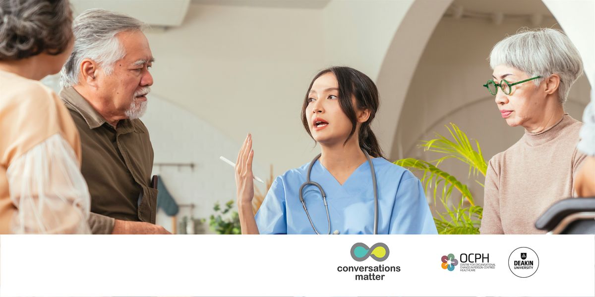 Conversations Matter: Responding to High Emotion (for clinical staff)