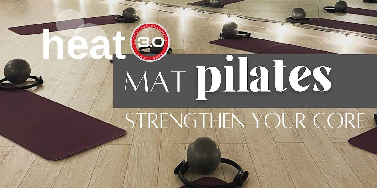 Mat Pilates Classes at Heat 3.0