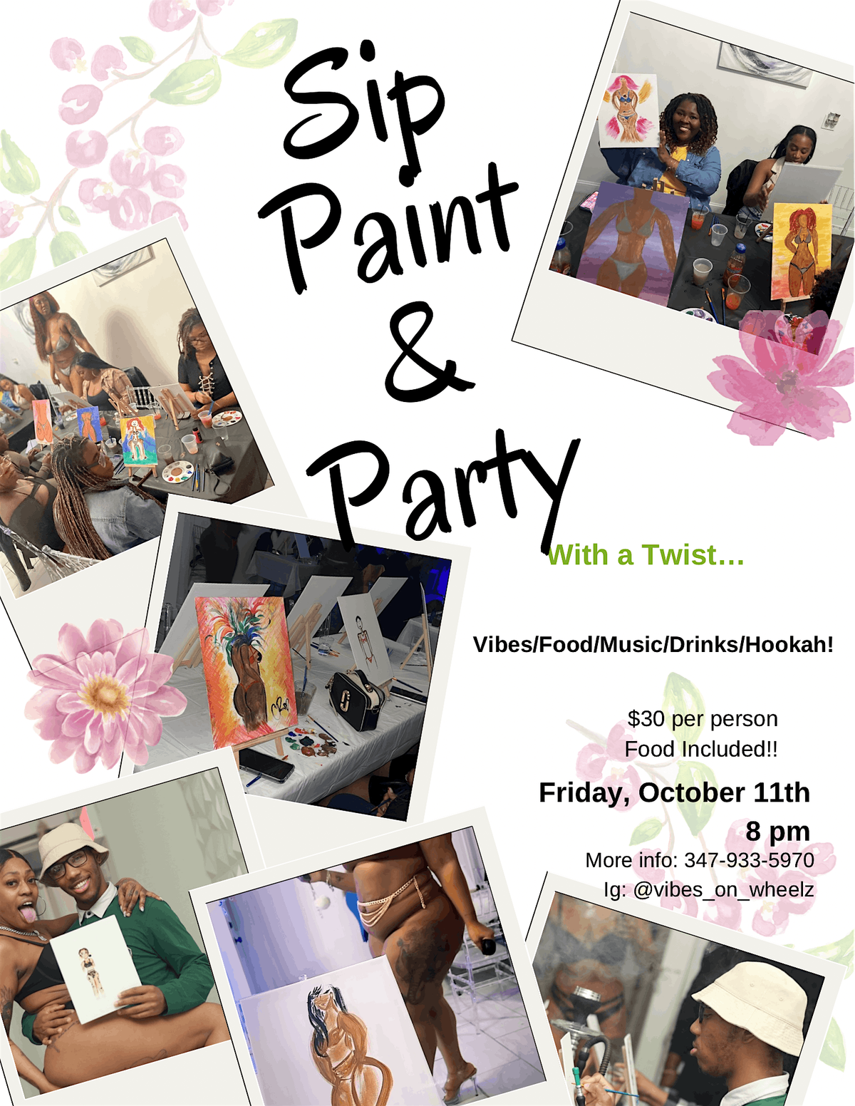 Sip Party and Paint with a Twist