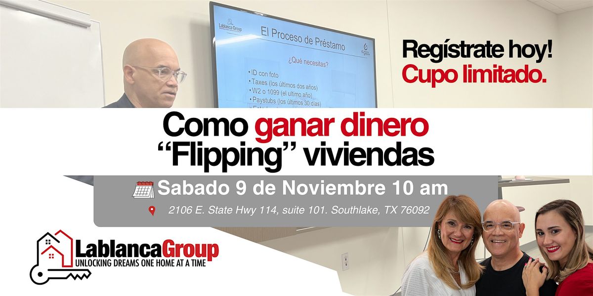 C\u00f3mo Ganar Dinero "Flipping" Viviendas!