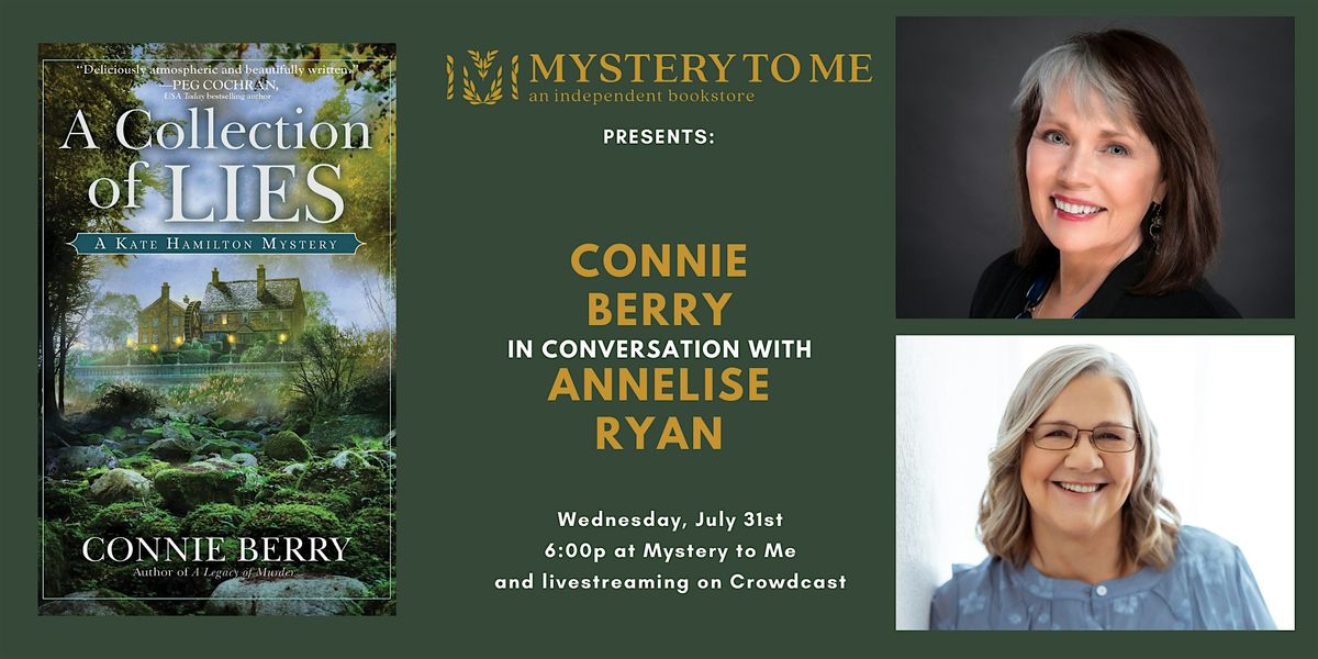 Live @ MTM: Connie Berry in Conversation with Annelise Ryan