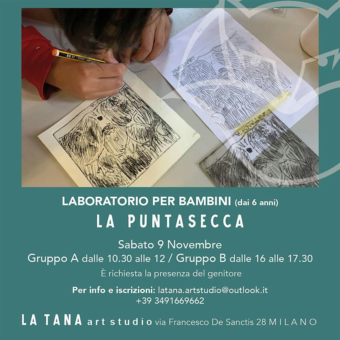 Laboratorio per bambini LA PUNTASECCA