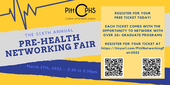 6th Annual Pitt Pre-Health Networking Fair