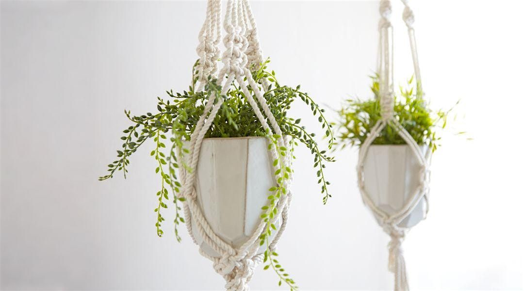 Craft Workshop: Make your own Macrame Plant Hanger \u2013 Mornington Library