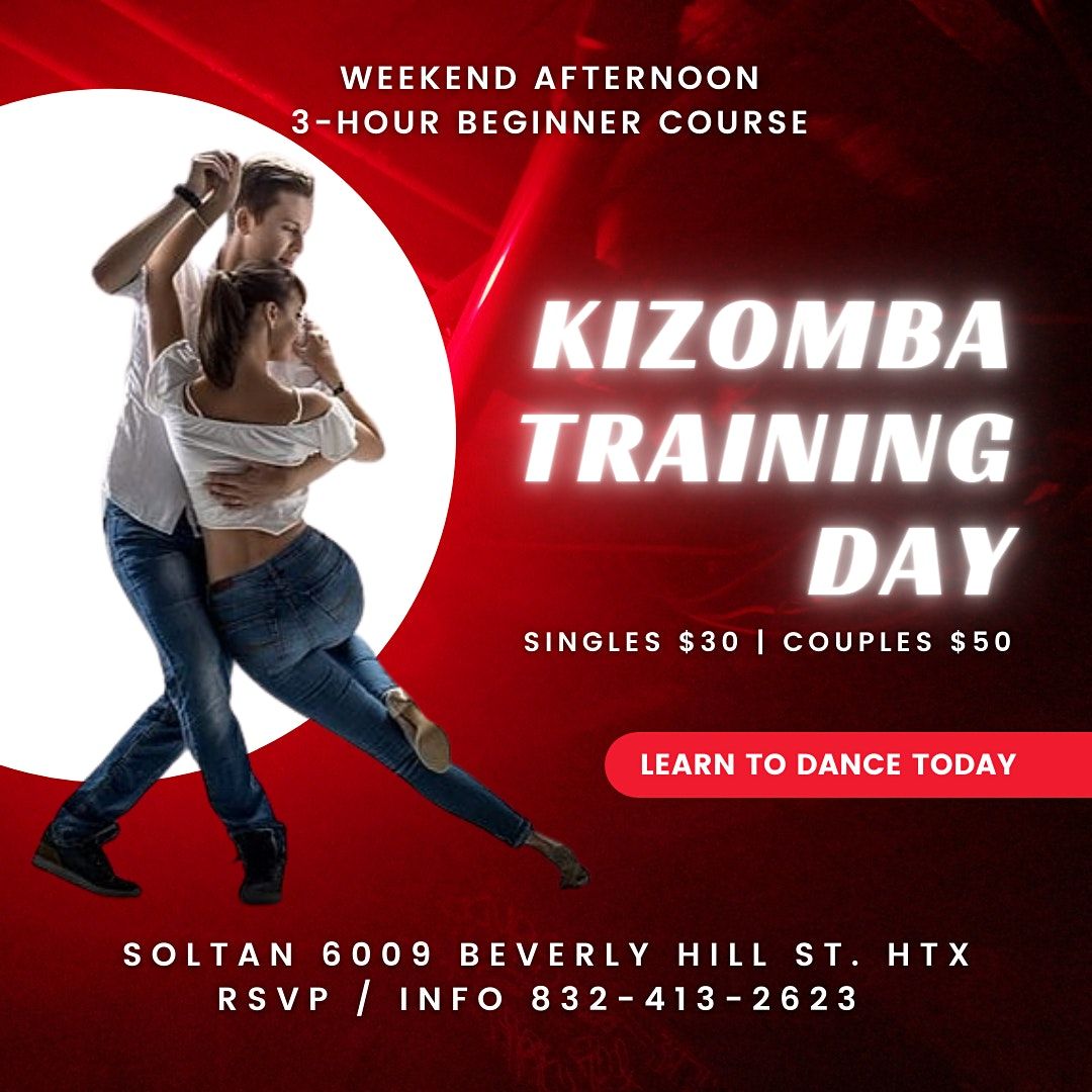 Kizomba for Absolute Beginners. 3-hour Training Day Saturday. 06\/04