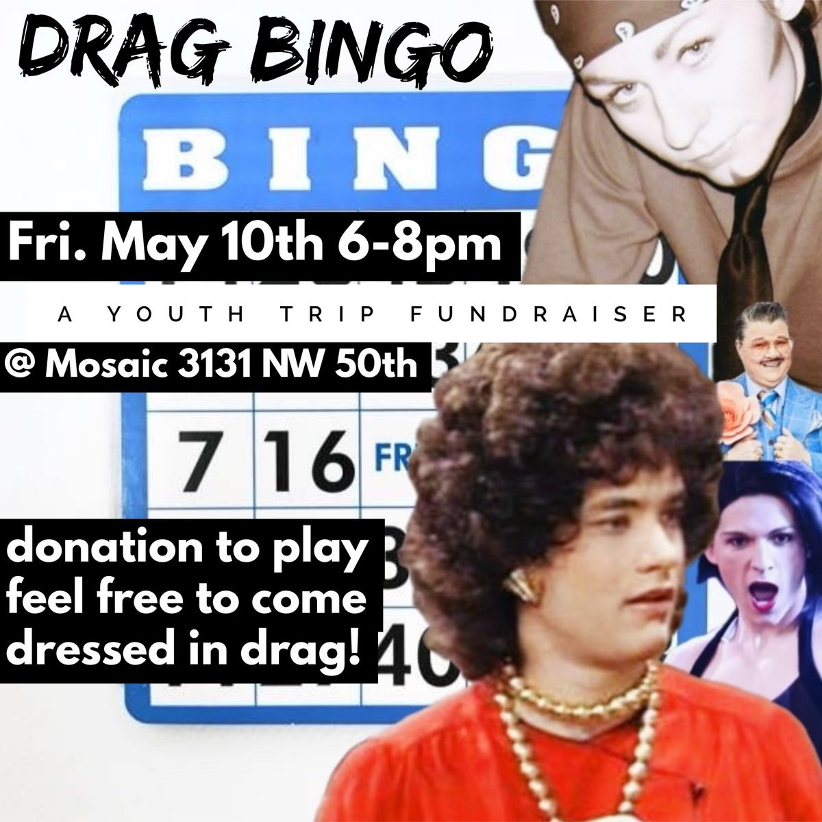 Drag Bingo: Youth Fundraiser 