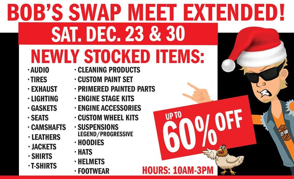 Indoor Swap Meet - Bob's Bargain Bonanza Day 3