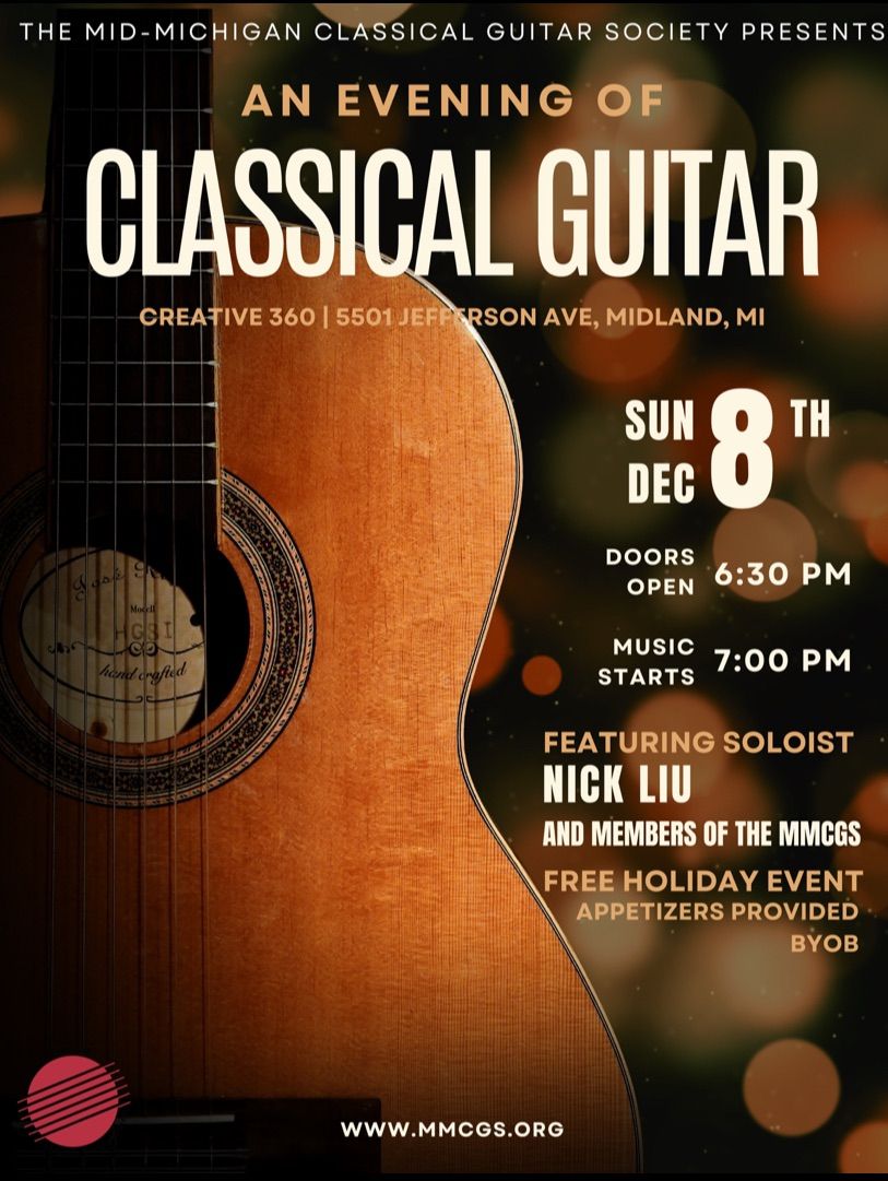 An Evening of Classical Guitar Holiday Performance 