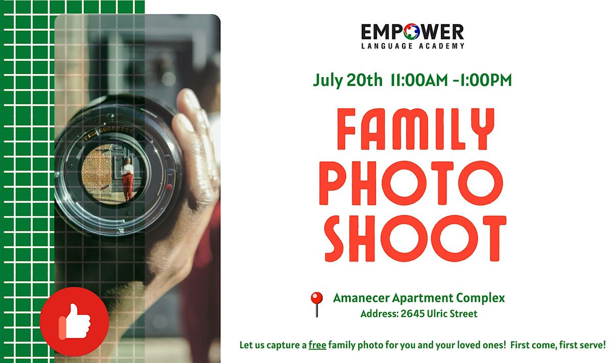 Free Family Photos sponsored by Empower Language Academy