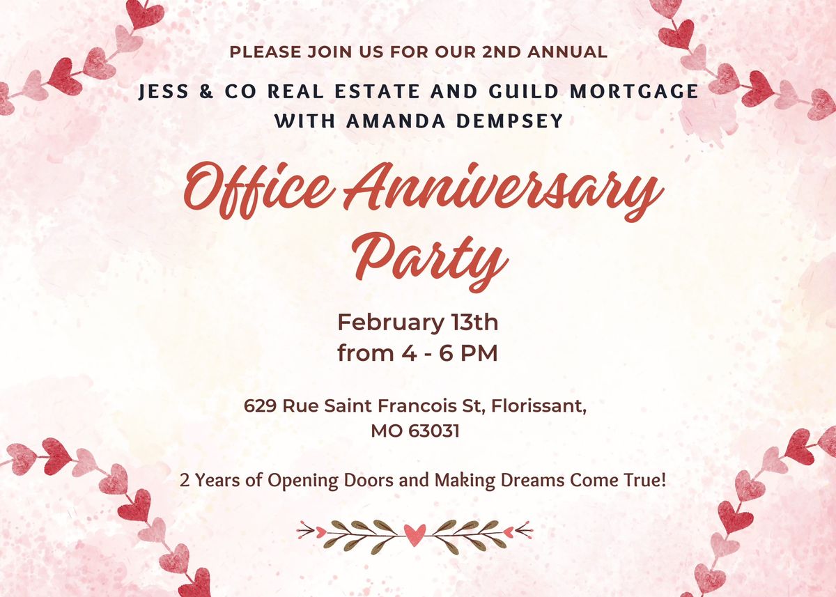 Jess and Co Real Estate & Guild Mortgage with Amanda Dempsey Office Anniversary Party\u2728\u2764\ufe0f 