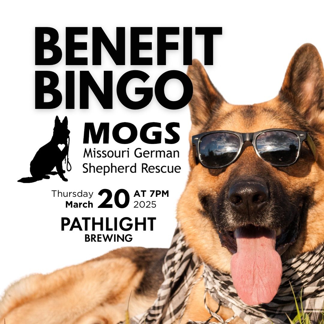 Benefit Bingo for MOGS