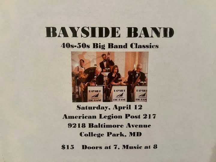 Our Next Dance of the Season with The Bayside Big Band