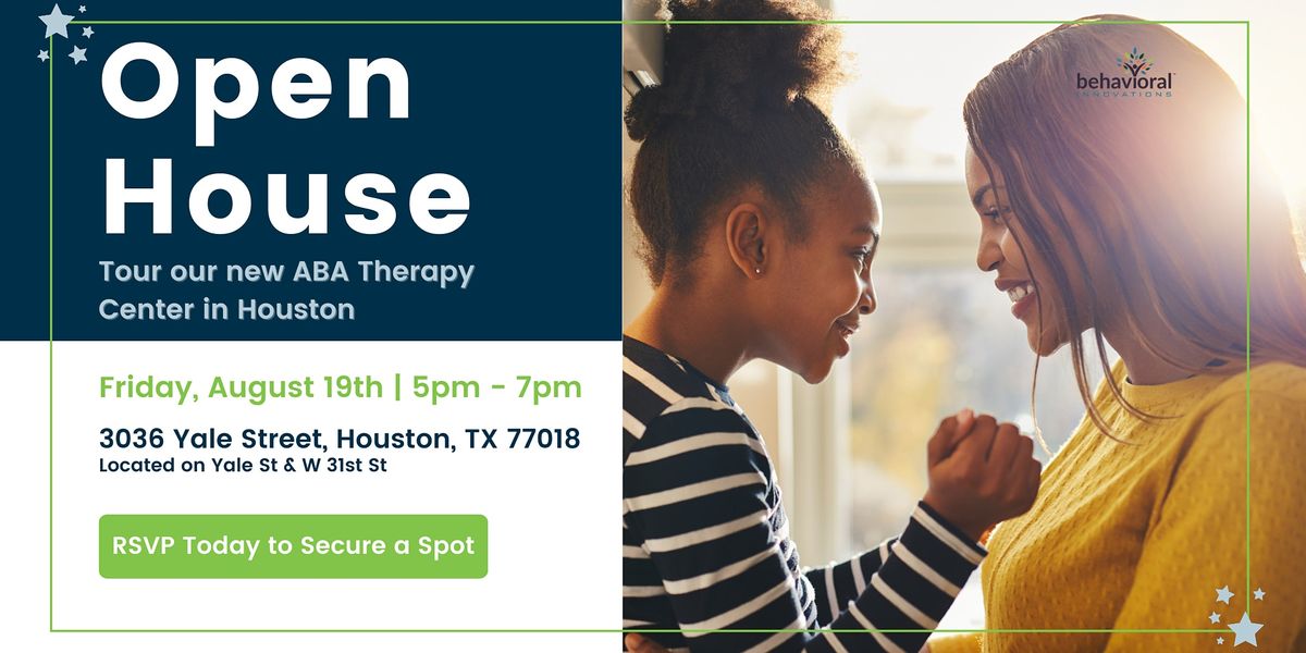 Behavioral Innovations Houston Heights Open House