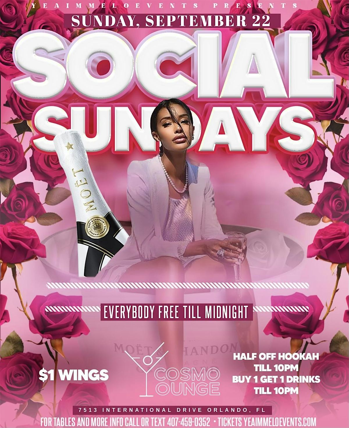 Social Sundays - Cosmo Lounge