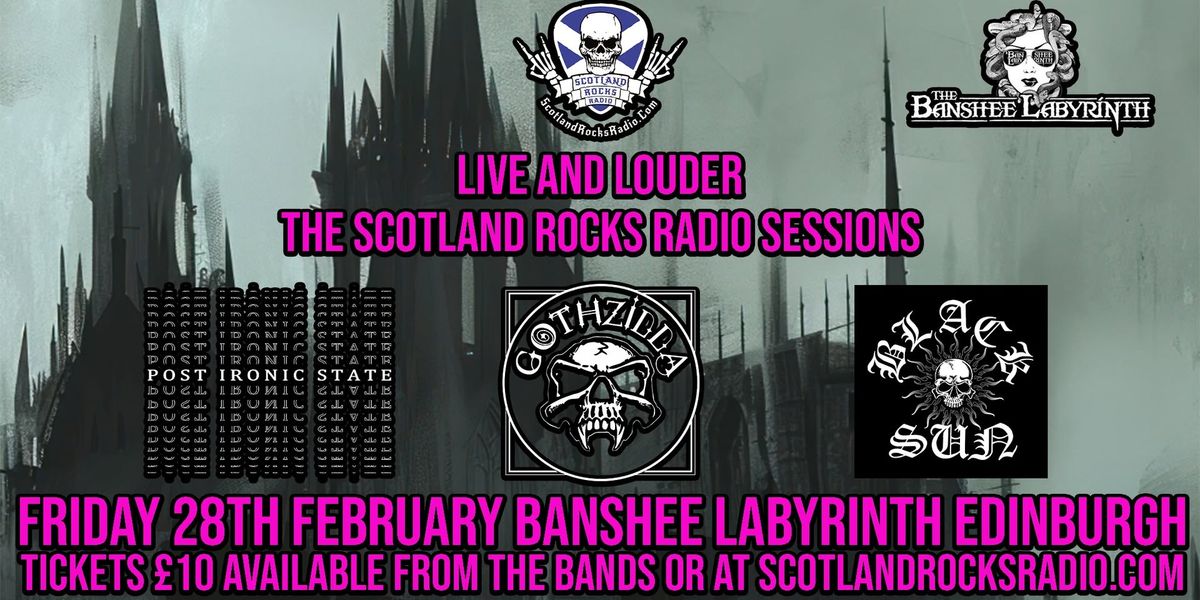 Live And Louder with Gothzilla ,  Post Ironic State and Black Sun