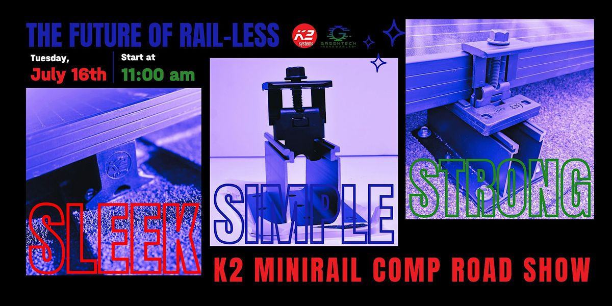 The Future of Rail-Less: K2 MiniRail Comp Road Show