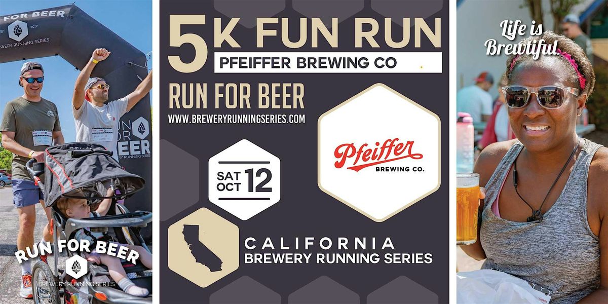 Beer Run x Pfeiffer Brewing | 2024 California Brewery Running Series