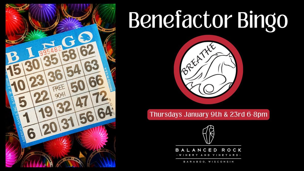 Benefactor Bingo - BREATHE