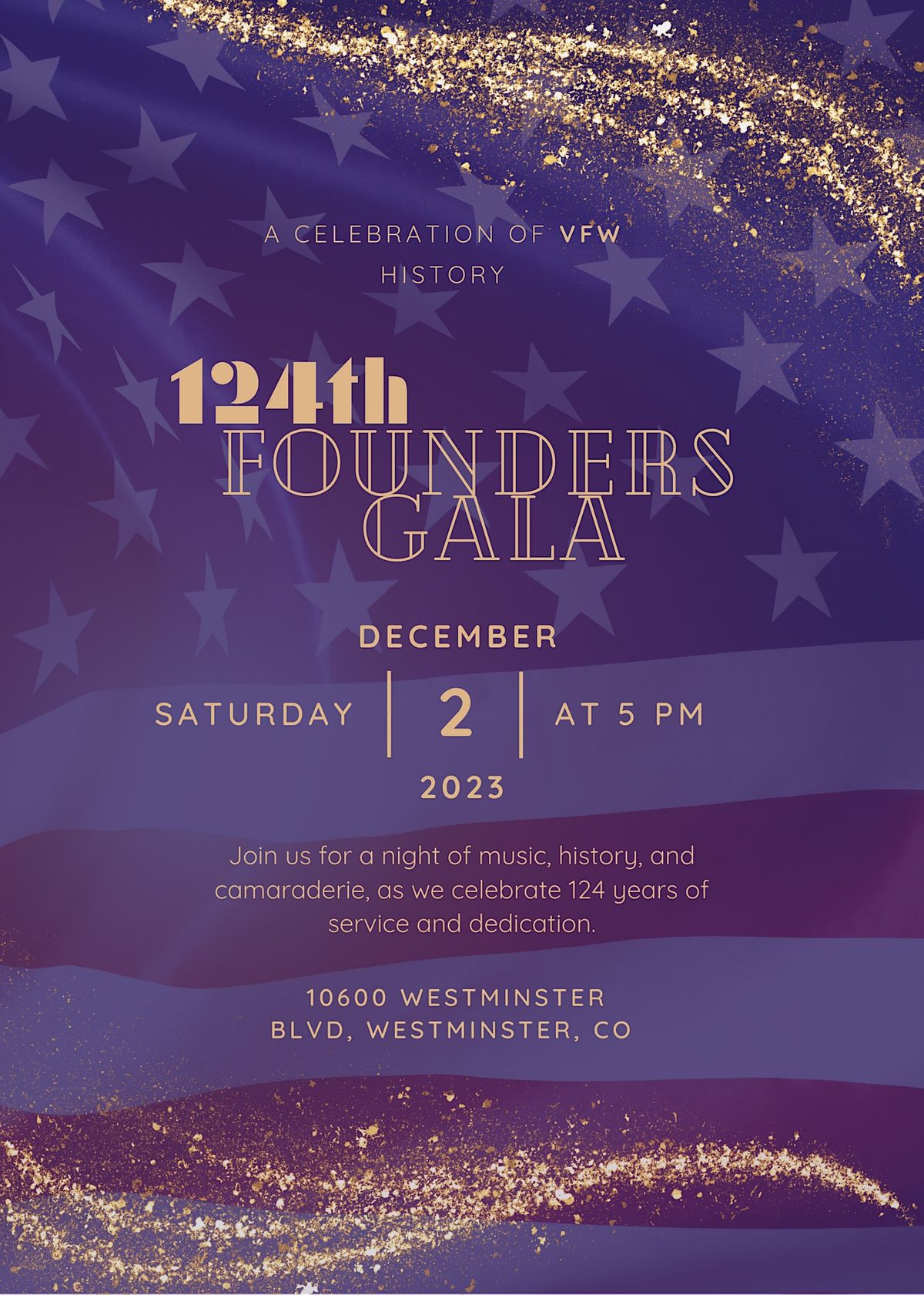 125th VFW Founders Jubilee