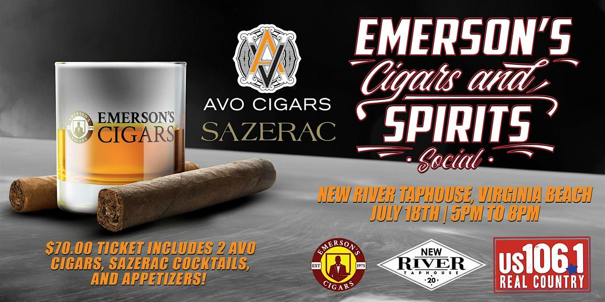 Emerson's Cigars and Spirits Social ft. Avo Cigars