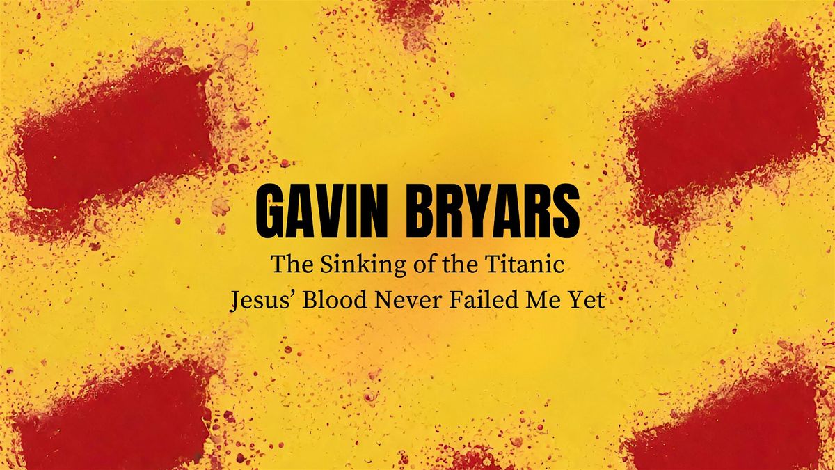 Gavin Bryars double bill: Sinking of the Titanic and Jesus' Blood