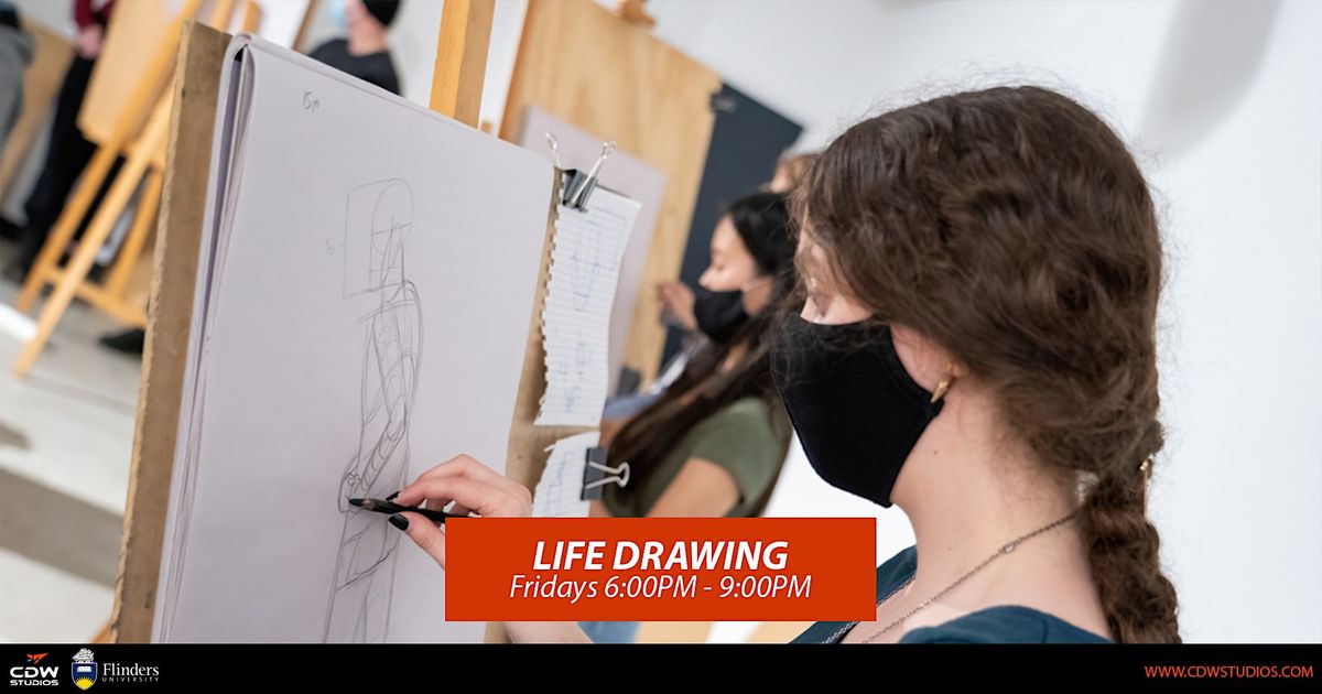 Open Life Drawing on Friday night (2 June 2023)