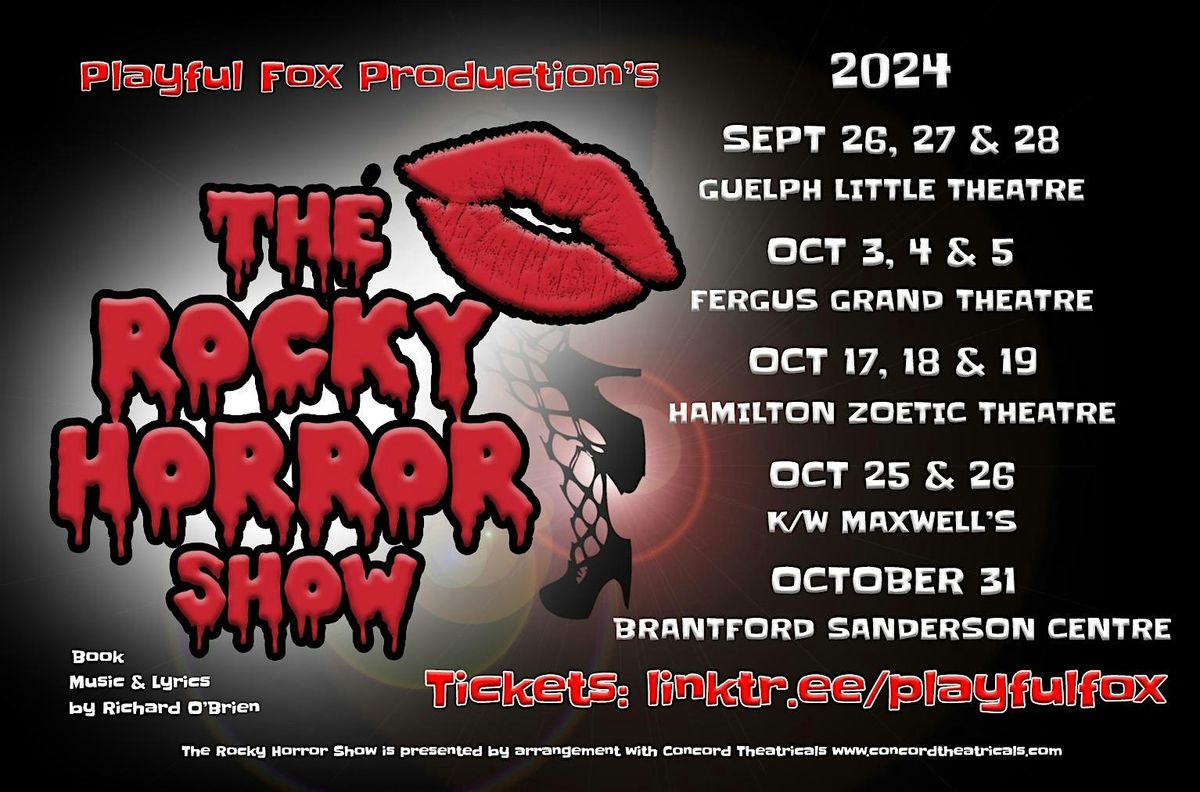 Playful Fox Productions presents: The Rocky Horror Show (Hamilton)