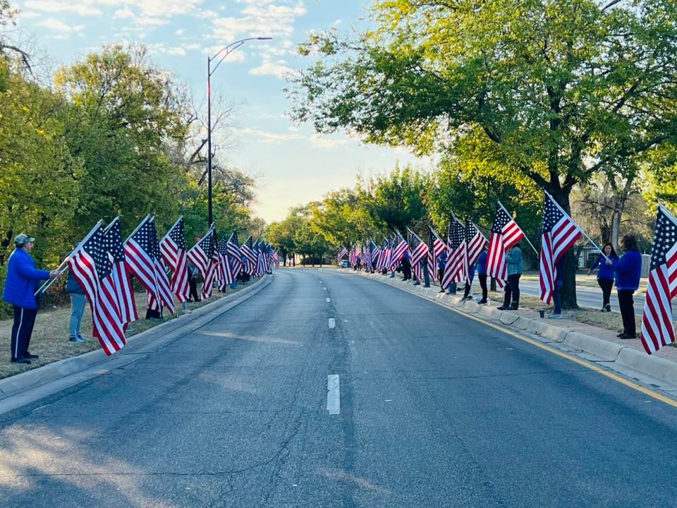 wear blue tribute mile @ Prairie Fire 