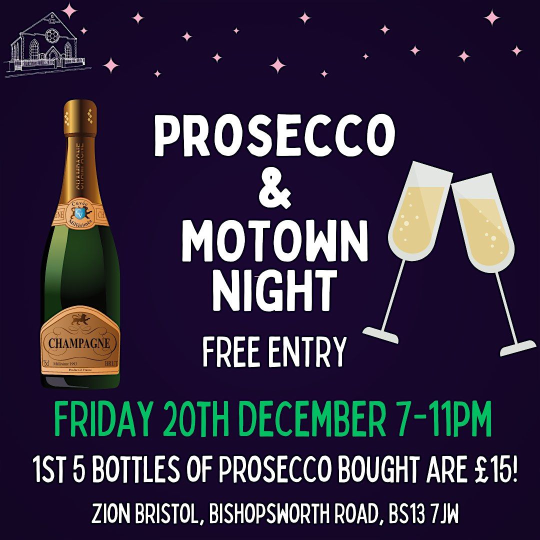 Prosecco & Motown Night!