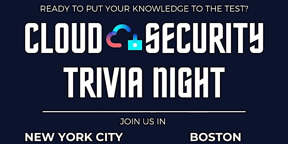 Cloud Security Trivia Night
