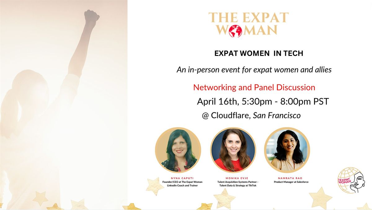Expat Women in Tech:  Networking and Panel Discussion