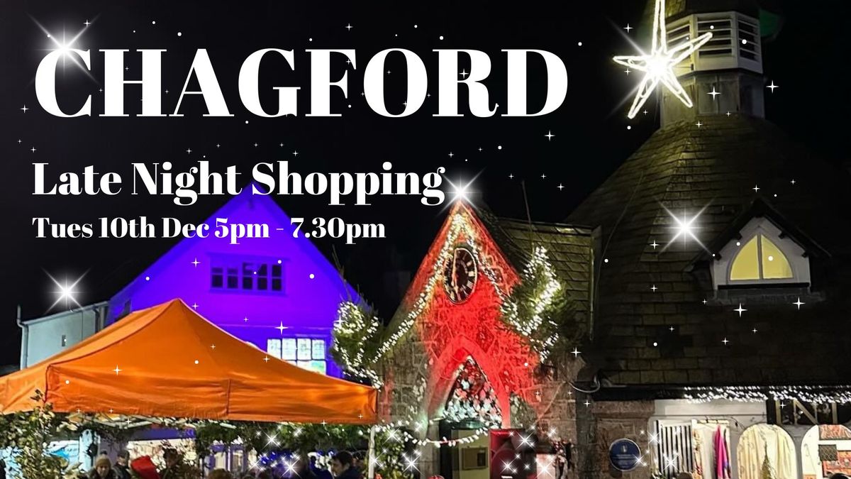 Chagford Late Night Shopping