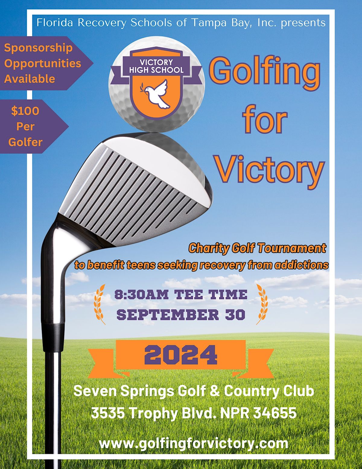 2024 Golfing for Victory Charity Golf Tournament
