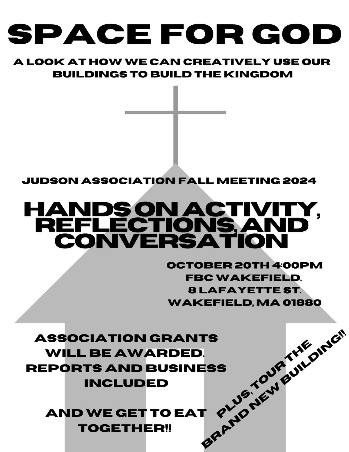 Judson Association Fall Meeting "Space for God"