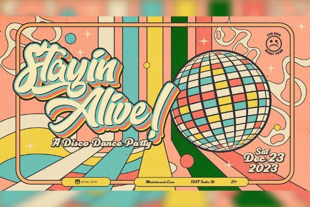 Stayin' Alive! A Disco Dance Party