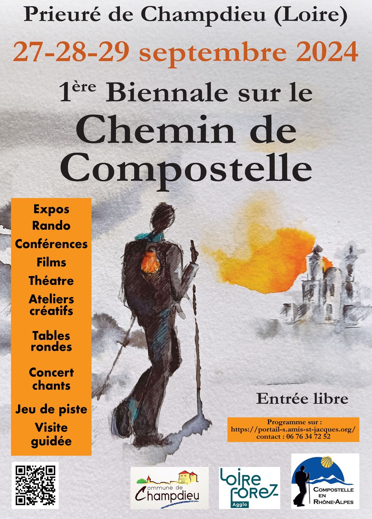 1\u00e8re Biennale sur le Chemin de Compostelle